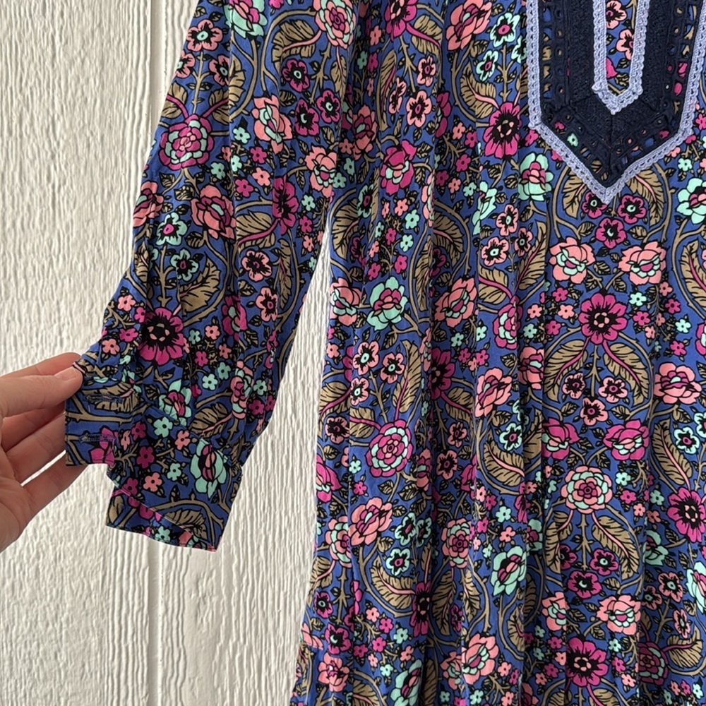 Matilda Jane floral shift dress medium boho - Picture 4 of 7